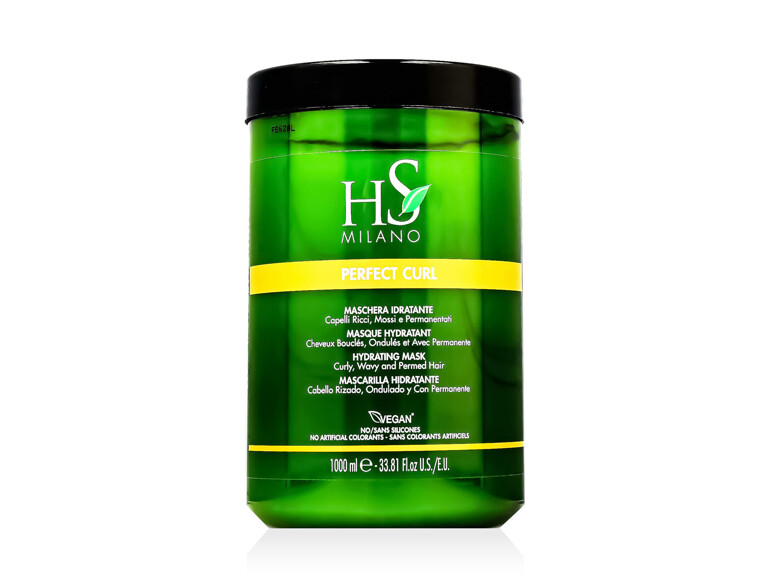 Haarmaske HS MILANO Perfect Curl Hydrating Mask 1000 ml