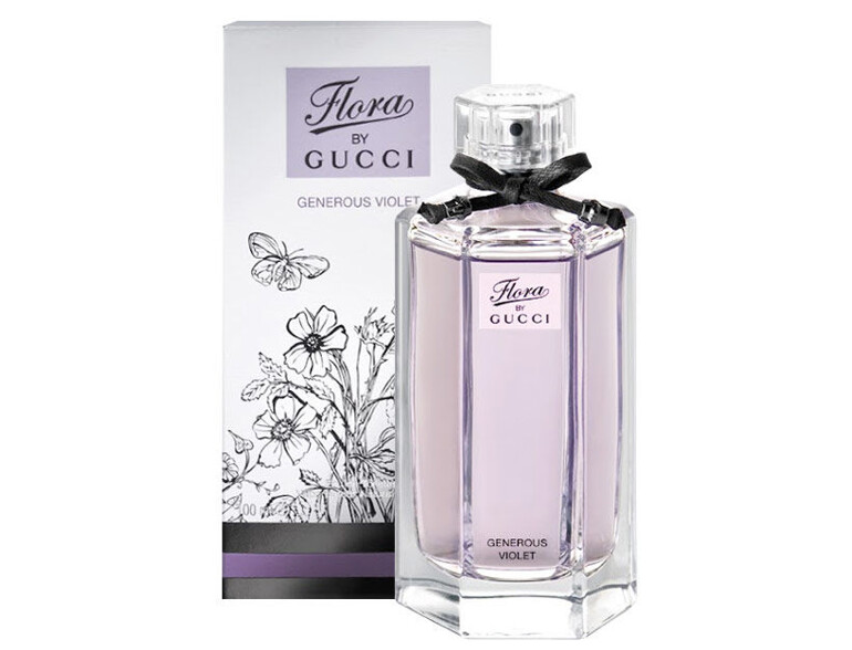 Eau de Toilette Gucci Flora by Gucci Generous Violet 100 ml Beschädigte Schachtel