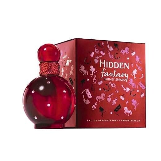 Eau de parfum Britney Spears Hidden Fantasy 50 ml boîte endommagée