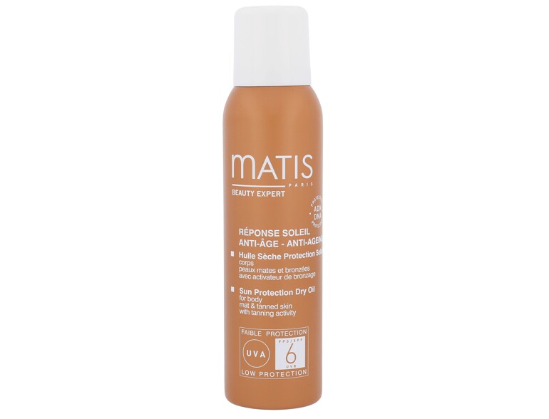 Soin solaire corps Matis Réponse Soleil Dry Oil SPF6 125 ml