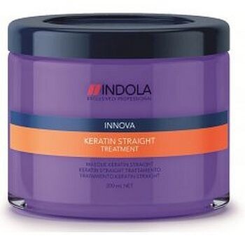 Haarmaske Indola Innova Keratin Straight 200 ml Beschädigtes Flakon