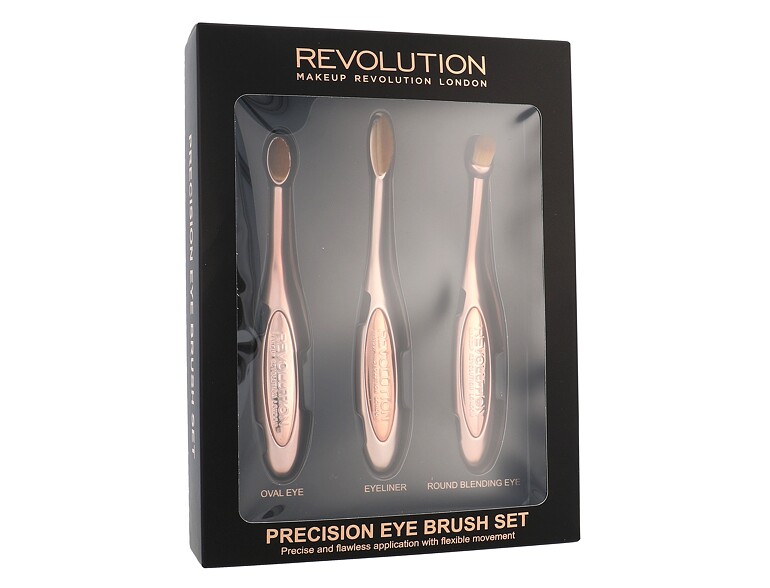 Pennelli make-up Makeup Revolution London Brushes Precision Eye Brush 1 St. Sets