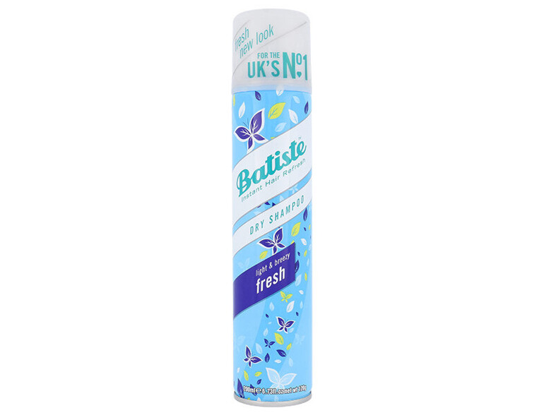 Shampooing sec Batiste Fresh 200 ml flacon endommagé