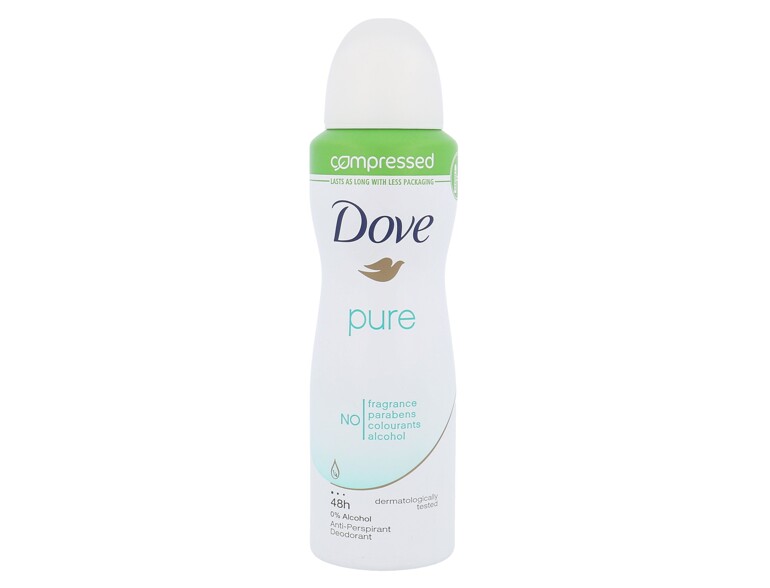Antiperspirant Dove Pure 48h 125 ml
