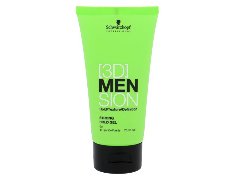 Gel cheveux Schwarzkopf Professional 3DMENsion Strong Hold Gel 75 ml emballage endommagé