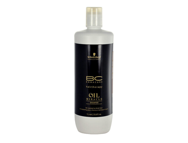 Shampooing Schwarzkopf Professional BC Bonacure Oil Miracle 1000 ml flacon endommagé