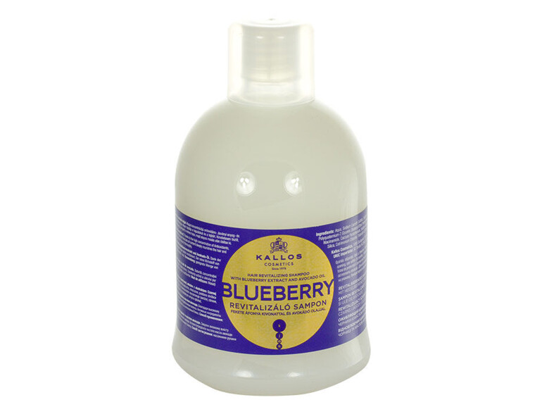 Shampoo Kallos Cosmetics Blueberry 1000 ml Beschädigtes Flakon