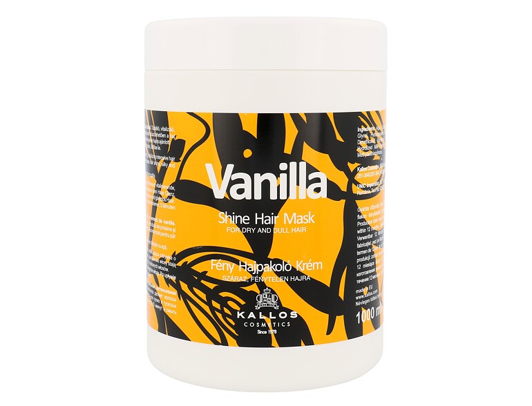 Haarmaske Kallos Cosmetics Vanilla 1000 ml