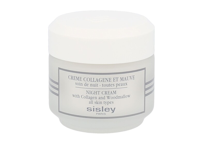 Crema notte per il viso Sisley Night Cream With Collagen And Woodmallow 50 ml
