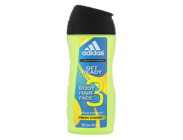 Doccia gel Adidas Get Ready! For Him 2in1 250 ml