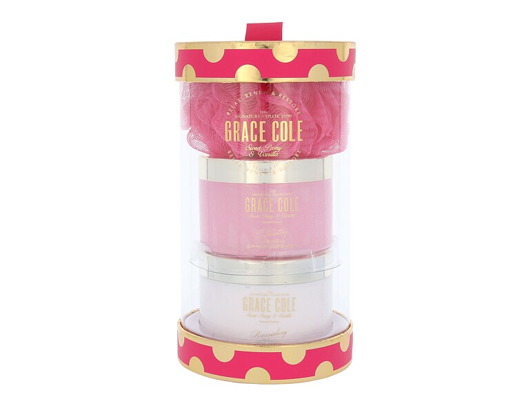 Körperbutter Grace Cole Sweet Peony & Vanilla 300 ml Beschädigte Schachtel Sets