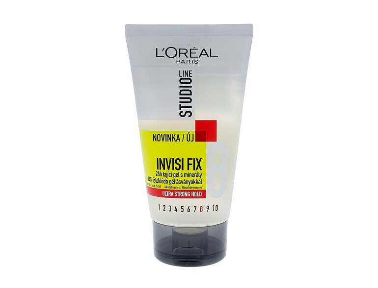 Gel per capelli L'Oréal Paris Studio Line Invisi Fix 24H Gel 150 ml