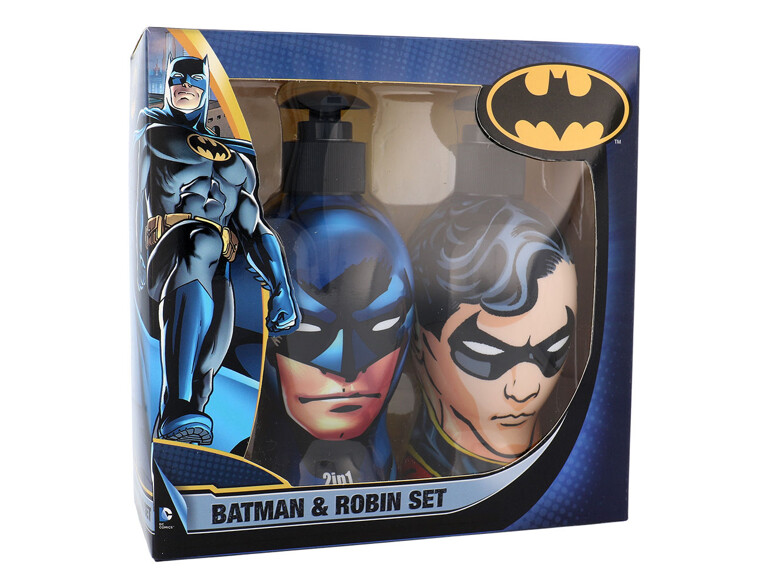 Doccia gel DC Comics Batman & Robin 300 ml scatola danneggiata Sets