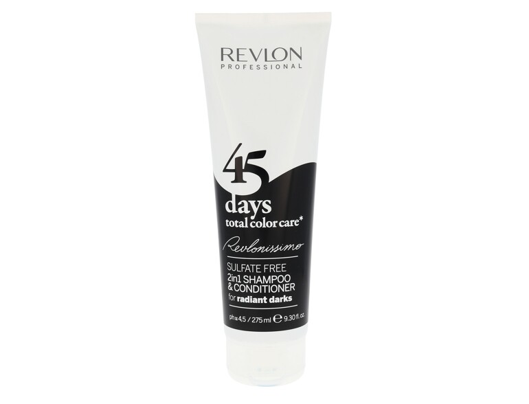 Shampoo Revlon Professional Revlonissimo 45 Days 2in1 For Radiant Darks 275 ml