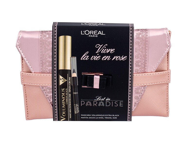 Mascara L'Oréal Paris Volumissime x5 7,5 ml Extra Black Sets