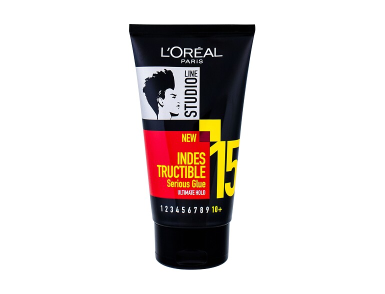 Gel cheveux L'Oréal Paris Studio Line Indestructible Seriuos Glue 150 ml