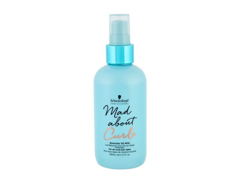 Haarcreme Schwarzkopf Professional Mad About Curls Quencher Oil Milk 200 ml