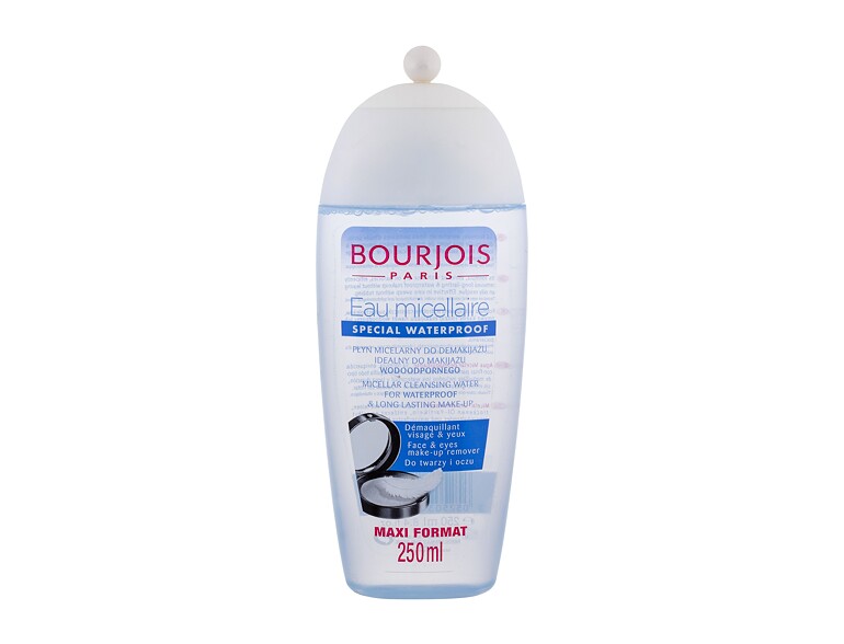 Mizellenwasser BOURJOIS Paris Micellar Cleansing Water For Waterproof Makeup and Long Lasting Make-Up 250 ml