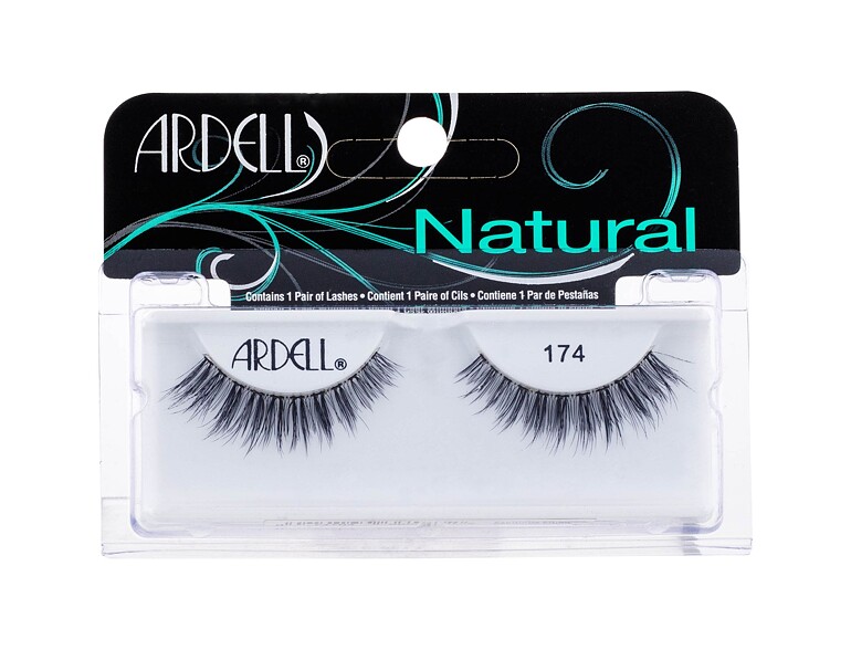 Faux cils Ardell Natural 174 1 St. Black
