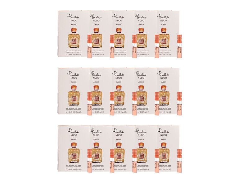 Eau de Parfum Pomellato Nudo Amber 15x1,5 ml Proben