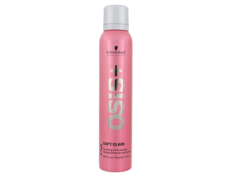 Spray et mousse Schwarzkopf Professional Osis+ Plumping Shine Mousse 200 ml flacon endommagé