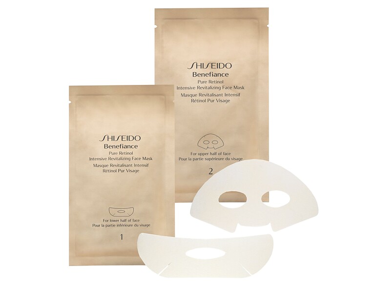 Masque visage Shiseido Benefiance Pure Retinol 4 St. boîte endommagée