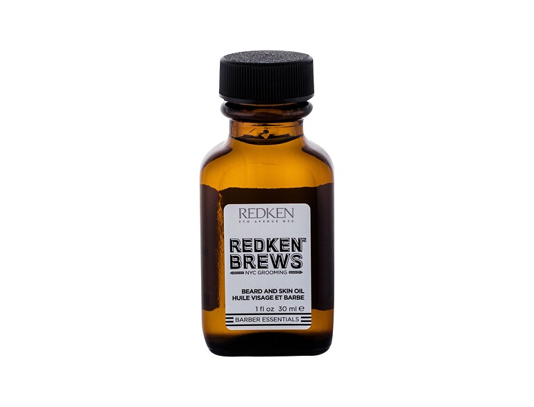 Olio da barba Redken Brews Beard and Skin Oil 30 ml