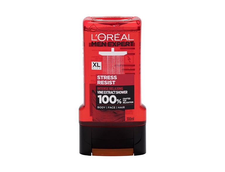 Gel douche L'Oréal Paris Men Expert Stress Resist 300 ml