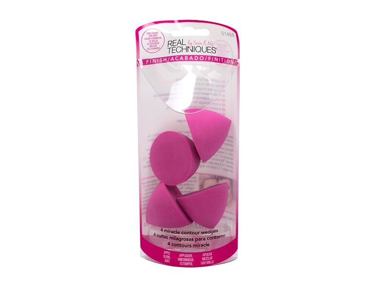 Applicateur Real Techniques Sponges Miracle Contour Wedges 4 St.
