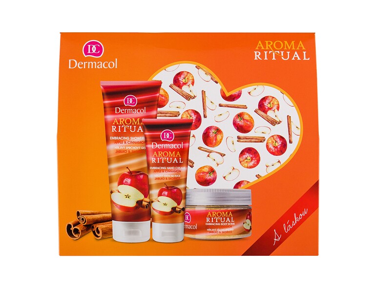 Duschgel Dermacol Aroma Ritual Apple & Cinnamon 250 ml Beschädigte Schachtel Sets