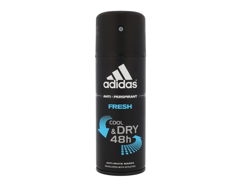 Antiperspirant Adidas Fresh Cool & Dry 48h 150 ml flacon endommagé