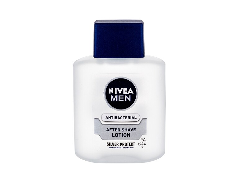 Lotion après-rasage Nivea Men Silver Protect 100 ml boîte endommagée