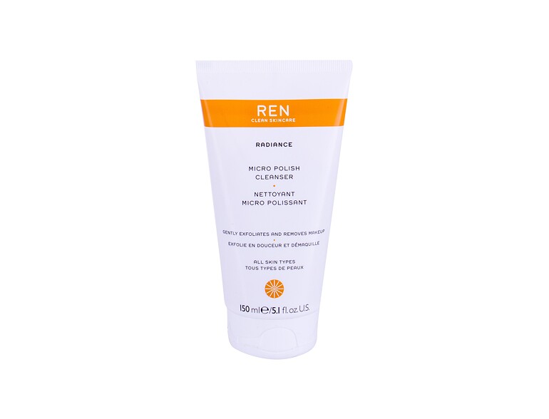 Gel nettoyant REN Clean Skincare Radiance Micro Polish 150 ml