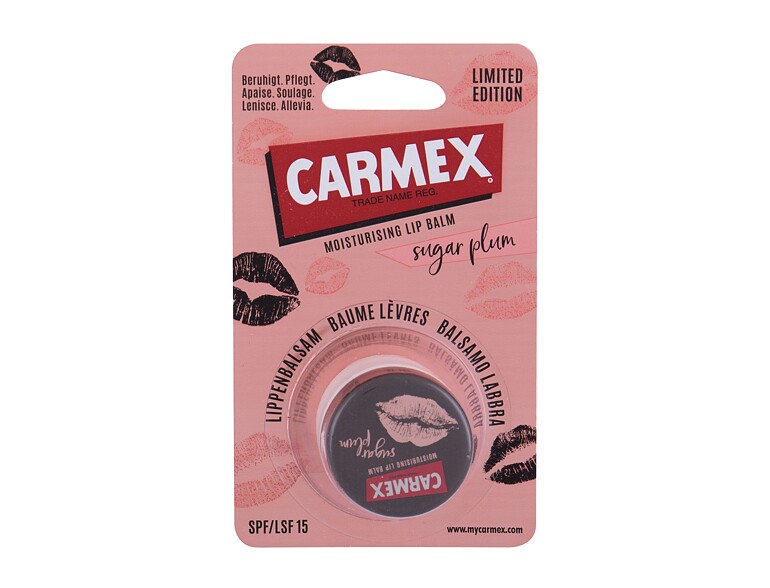 Lippenbalsam Carmex Sugar Plum SPF15 7,5 g