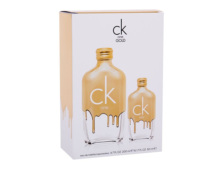 Eau de Toilette Calvin Klein CK One Gold 200 ml Sets