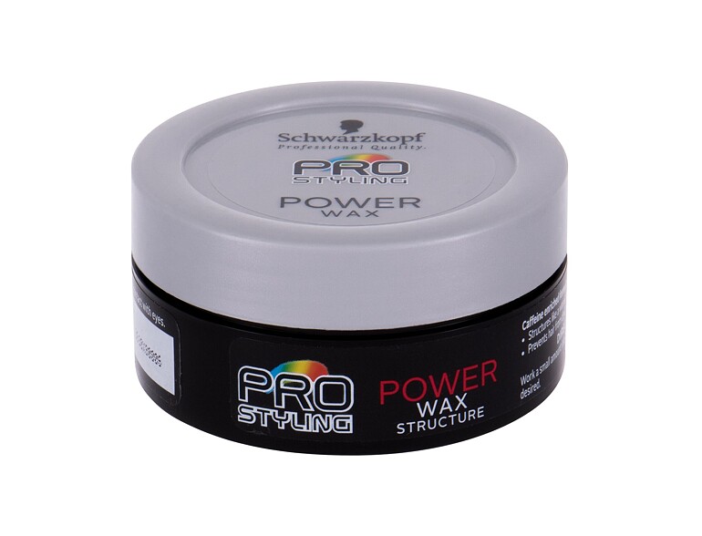 Cire à cheveux Schwarzkopf Professional Pro Styling Power Wax 75 ml