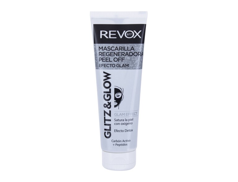 Gesichtsmaske Revox Glitz & Glow Black Regenerating 80 ml