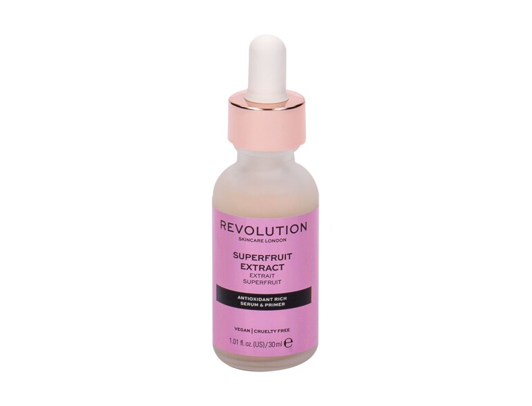 Gesichtsserum Revolution Skincare Superfruit Extract Serum & Primer 30 ml Beschädigte Schachtel