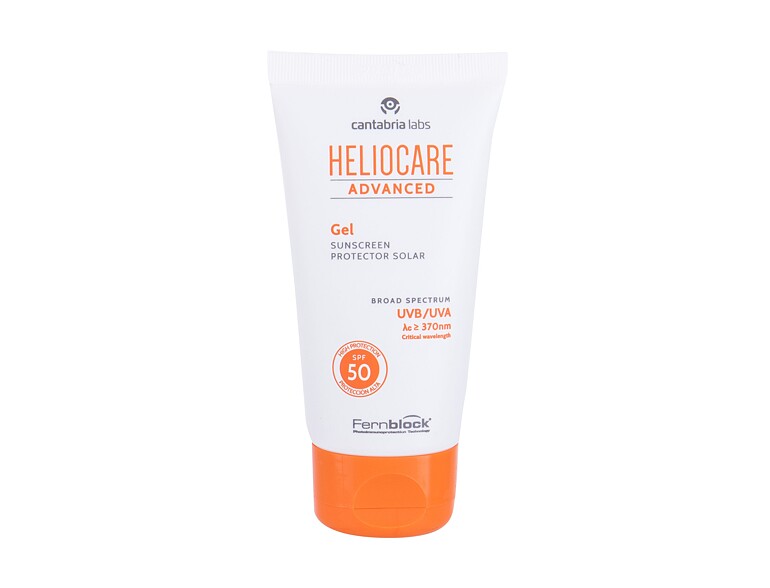 Sonnenschutz fürs Gesicht Heliocare Advanced Gel SPF50 50 ml Beschädigte Schachtel