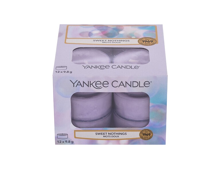 Bougie parfumée Yankee Candle Sweet Nothings 117,6 g boîte endommagée