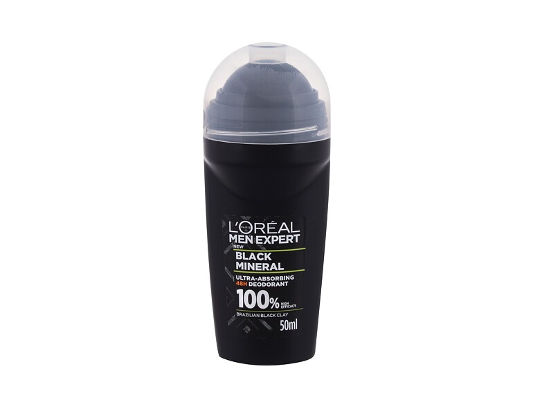 Déodorant L'Oréal Paris Men Expert Black Mineral 48H 50 ml