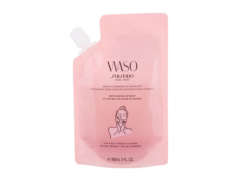 Gel detergente Shiseido Waso Reset Cleanser City Blossom 90 ml