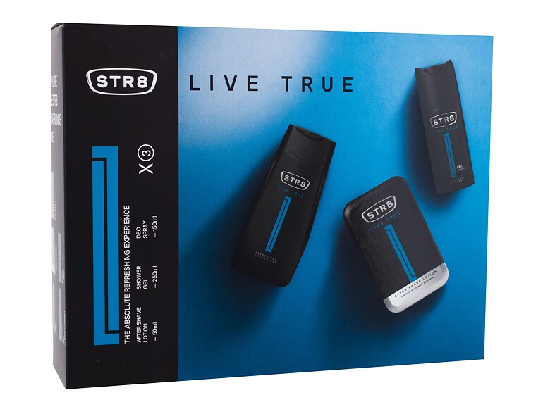 Rasierwasser STR8 Live True 50 ml Beschädigte Schachtel Sets