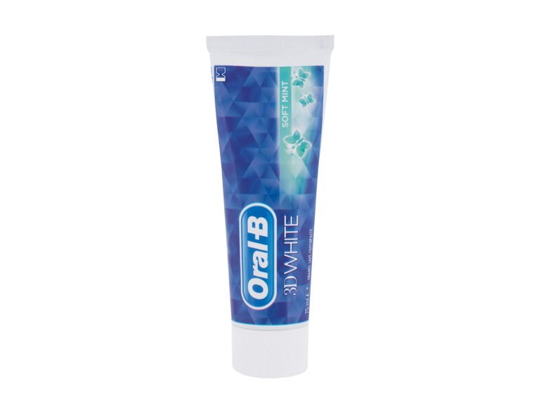 Zahnpasta  Oral-B 3D White Soft Mint 75 ml Beschädigte Schachtel