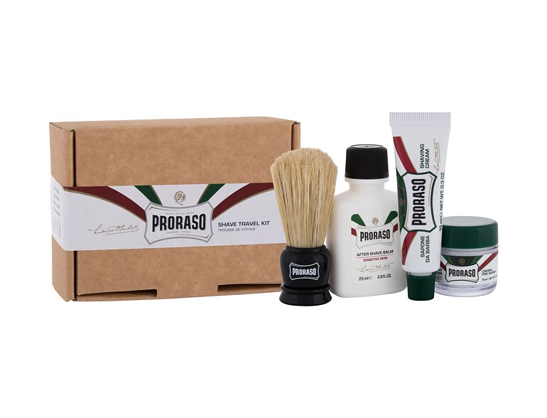 Baume après-rasage PRORASO Shave Travel Kit 25 ml boîte endommagée Sets