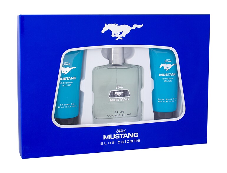 Acqua di colonia Ford Mustang Mustang Blue 100 ml scatola danneggiata Sets