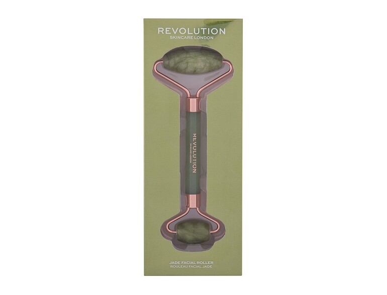 Rouleau de massage et pierre  Revolution Skincare Roller Jade Facial Roller 1 St. boîte endommagée
