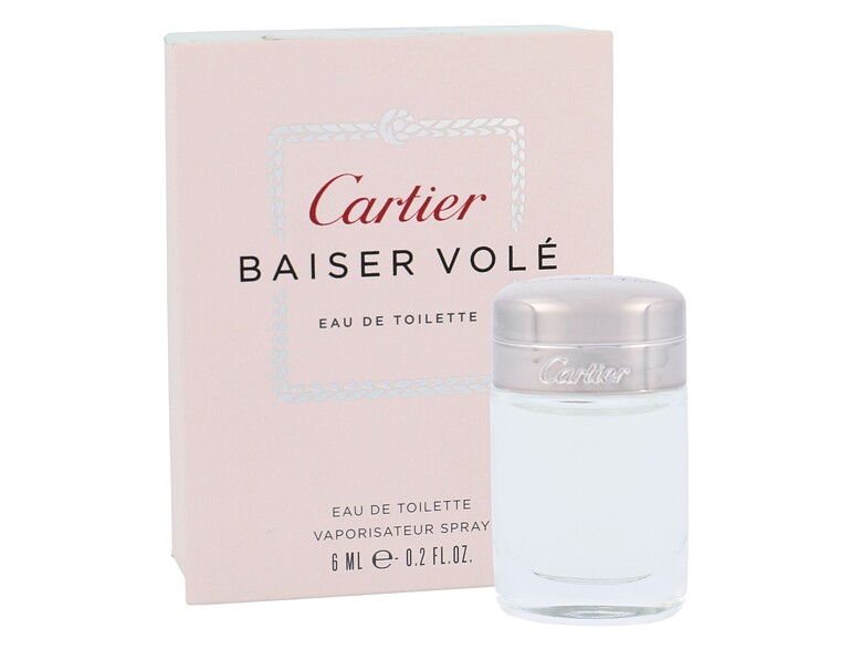 Eau de toilette Cartier Baiser Volé 6 ml boîte endommagée