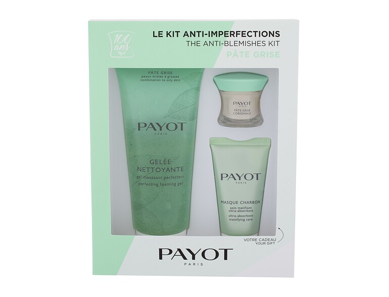 Nachtcreme PAYOT Pâte Grise The Anti-Blemishes Kit 15 ml Beschädigte Schachtel Sets