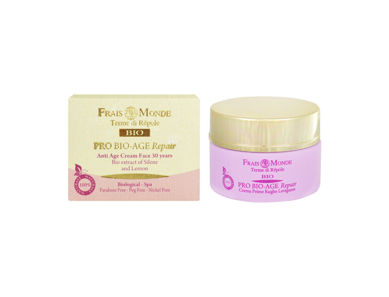 Crema giorno per il viso Frais Monde Pro Bio-Age Repair Anti Age Face Cream 30 Years 50 ml scatola d